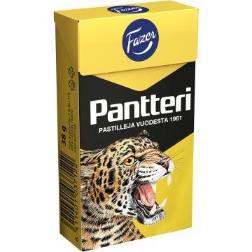 FAZER PANTTERI SALMIAKKI PASTILLI 38 G