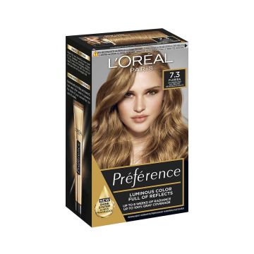 LOREAL PREFERENCE 7.3 FLORIDA HONEY BLONDE KESKIVAALEA KULTA KE