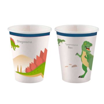 DINOSAURUS PAHVIMUKI 8 KPL/PKT, 250 ML