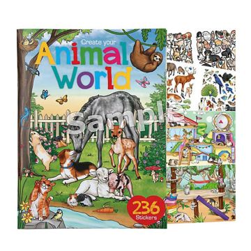 CREATE YOUR ANIMAL WORLD TARRAKIRJA