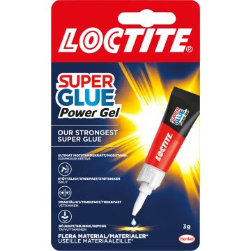 LOCTITE PIKALIIMA SUPER GLUE POWER GEL 3 G