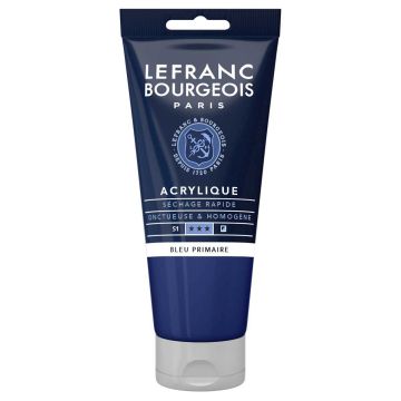 L&B FINE ACRYLIC 80ML 063 CYAN (PRIMARY BLUE)