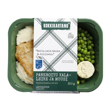 KOKKIKARTANO PANEROITU KALALEIKE, MUUSI JA TILLIVOI 350 G