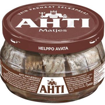 AHTI AHTI MATJESSILLI, SILLIÄ MAUSTEKASTIKKEESSA 240/150G 150 G