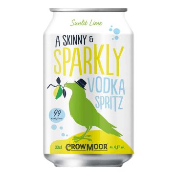 CROWMOOR VODKA SPRITZ 4,1% SUNLIT LIME TLK 330 ML