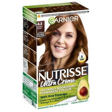 GARNIER NUTRISSE 4.3 TUMMA KULLANRUSKEA KESTOVÄRI