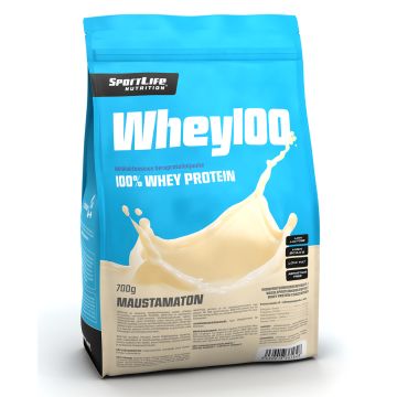 SPORTLIFE NUTRITION WHEY100 HERAPROTEIINIJAUHE MAUSTAMATON 700