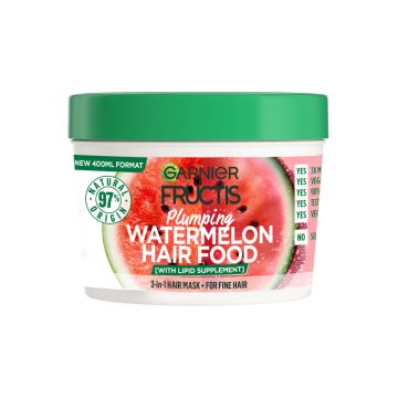 GARNIER FRUCTIS HAIR FOOD WATERMELON HIUSNAAMIO OHUEILLE HIUK