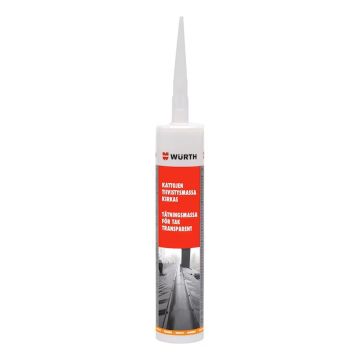 WÜRTH KATTOJEN TIIVISTYSMASSA KIRKAS 310 ML