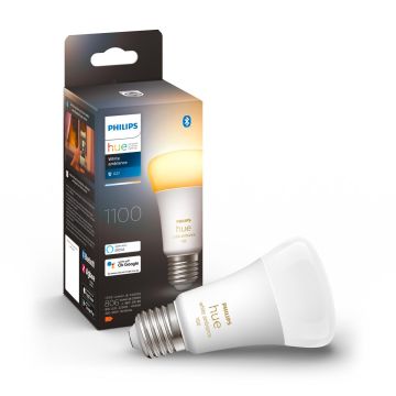 PHILIPS HUE WHITE AMBIANCE ÄLYLAMPPU 8W A60 E27 800L 2200-6500