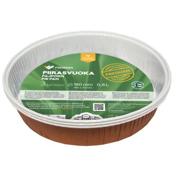 FREDMAN PIIRASVUOKA 0,8 L PYÖREÄ KARTONKIA