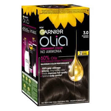 GARNIER OLIA 3.0 SOFT BLACK KESTOVÄRI