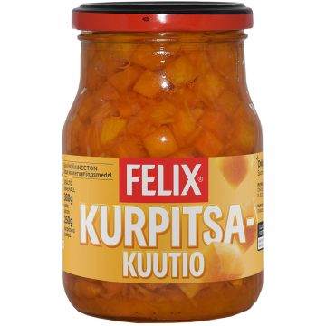 FELIX KUUTIOITU KURPITSASALAATTI 250 G