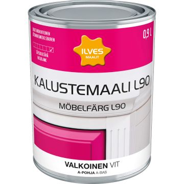 ILVES KALUSTEMAALI L90 A-POHJA 900 ML