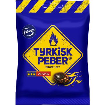 FAZER TYRKISK PEBER ORIGINAL KARKKIPUSSI 150 G