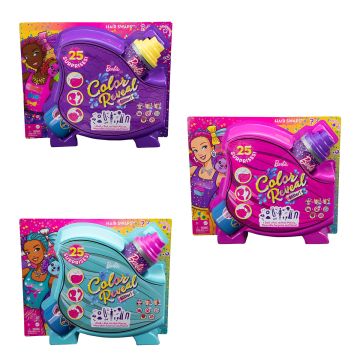 BARBIE COLOR REVEAL HAIR NUKKE JA LEMMIKKI HBG38