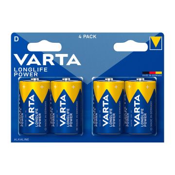 VARTA PARISTO LONGLIFE POWER 4 PACK D