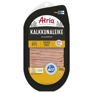 ATRIA OHUEN OHUT KALKKUNALEIKE 200 G
