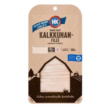 HK OHUEN OHUT KALKKUNANFILEELEIKE 300 G