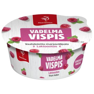 SAARIOINEN VISPIS VADELMA 130 G
