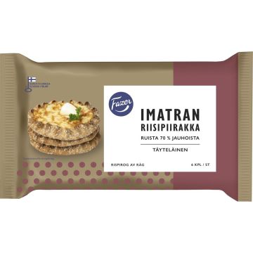 FAZER IMATRAN RIISIPIIRAKKA 6KPL 420 G