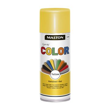 MASTON SPRAYMAALI COLOR KELTAINEN 400 ML