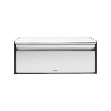 BRABANTIA LEIPÄLAATIKKO FALL FRONT MATT STEEL FPP/MATT BLACK