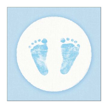 AMBIENTE LAUTASLIINA 33X33 CM BABY STEPS BOY