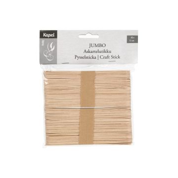 KAPEL ASKARTELUTIKKU JUMBO 15 CM 80 KPL