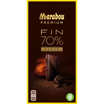 MARABOU PREMIUM DARK 70% COCOA 100 G