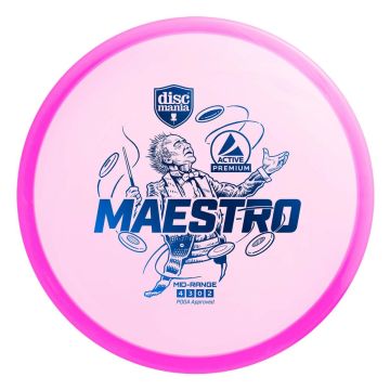 DISCMANIA ACTIVE PREMIUM MAESTRO MIDARI, PINKKI