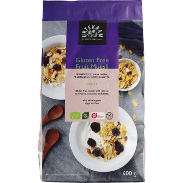 URTEKRAM HEDELMÄMYSLI GLUTEENITON LUOMU 400 G