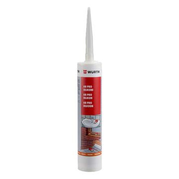 WÜRTH A8 PRO SILIKONI MUSTA 310 ML