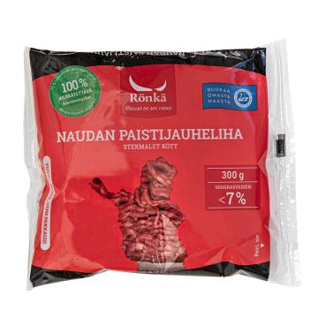 RÖNKÄ NAUDAN PAISTIJAUHELIHA <7% 300 G