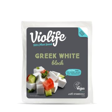 VIOLIFE 100% VEGAN BLOCK GREEK WHITE 200 G