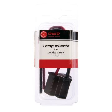 C-PWR LAMPUNKANTA H4 JOHDOT TAAKSE 1KPL