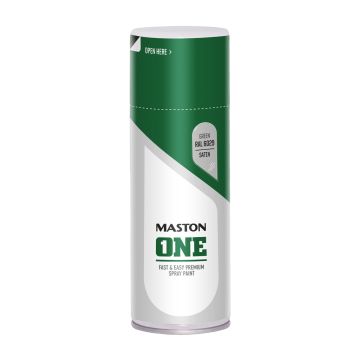 MASTON SPRAYMAALI ONE SATIINI VIHREÄ RAL6029 400 ML