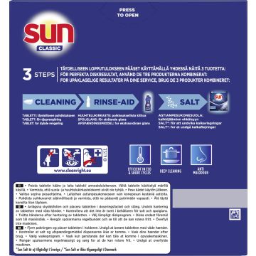 SUN CLASSIC LEMON KONETISKITABLETTI 70KPL 70 KPL