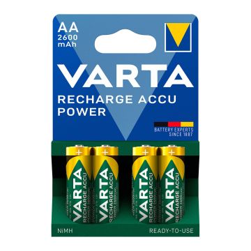 VARTA AKKUPARISTO POWER AA 2600MAH 4KPL