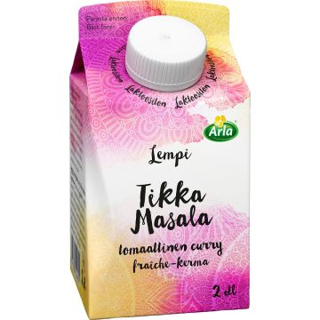 ARLA LEMPI FRAICHE-KERMA TIKKA MASALA TOMAATTINEN CURRY LAKTON 200