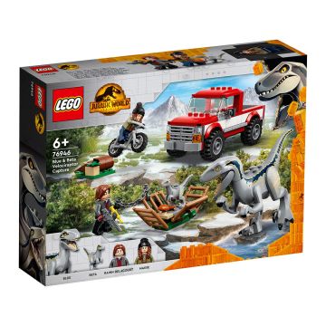 LEGO JURASSIC WORLD 76946 VELOCIRAPTORIT BLUE JA BETA JÄÄVÄT