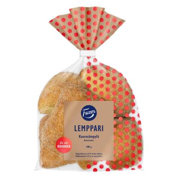 FAZER LEMPPARI KAURASÄMPYLÄ 6KPL 300 G