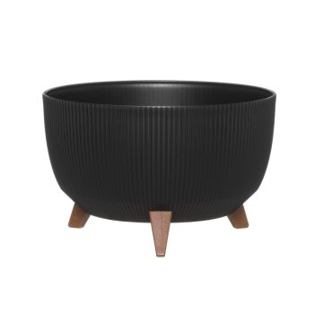 4LIVING RUUKKU ROMA LINE ECO JALALLINEN 40 CM MUSTA