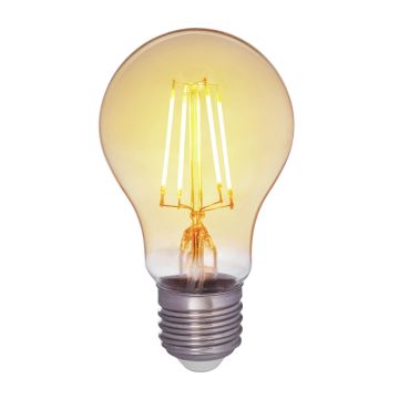 AIRAM LED AMBER ANTIIKKI VAKIOLAMPPU 4,5W 2200K KIRKAS E27 400LM 15 000H
