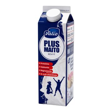 VALIO PLUS KEVYTMAITO 1L