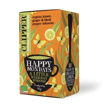 CLIPPER YRTTIHAUD 20PS HAPPY MONDAYS LUOMU 45 G