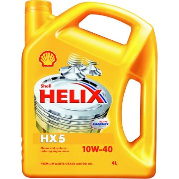 SHELL HELIX HX5 10W-40 MOOTTORIÖLJY 4 L