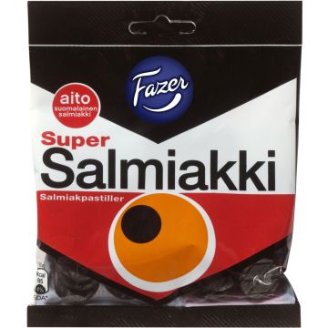 FAZER SUPER SALMIAKKIPASTILLI 80 G