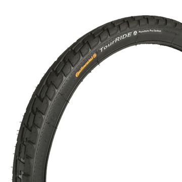 CONTINENTAL RIDE TOUR ULKORENGAS 28" 32-622 PISTOSUOJATTU, MUSTA