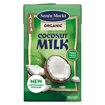 SANTA MARIA COCONUT MILK ORGANIC 250 ML